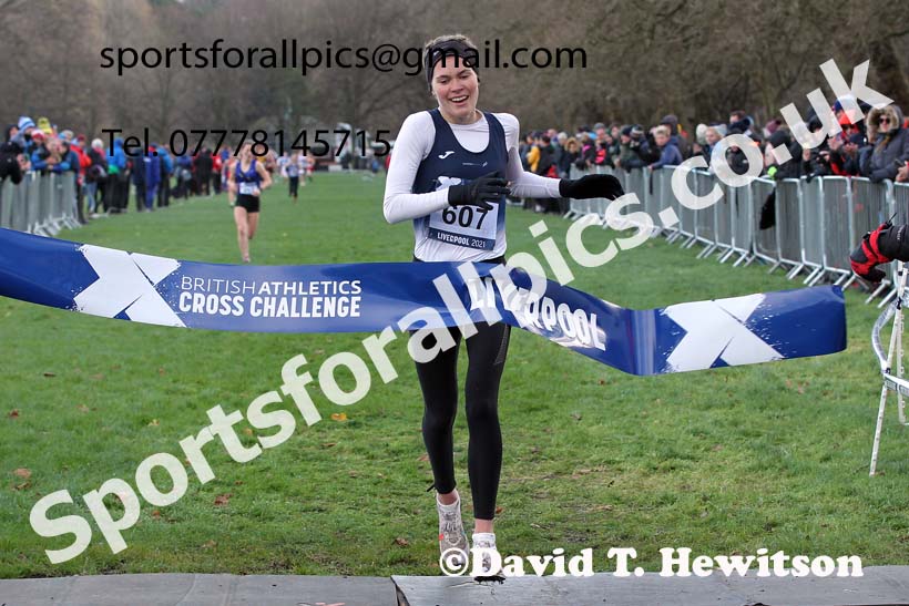 Womens under-17s and under-20s, European Cross Country Championships Trials, Sefton Park, Liverpool. Photo: David T. Hewitson/Sports for All Pics